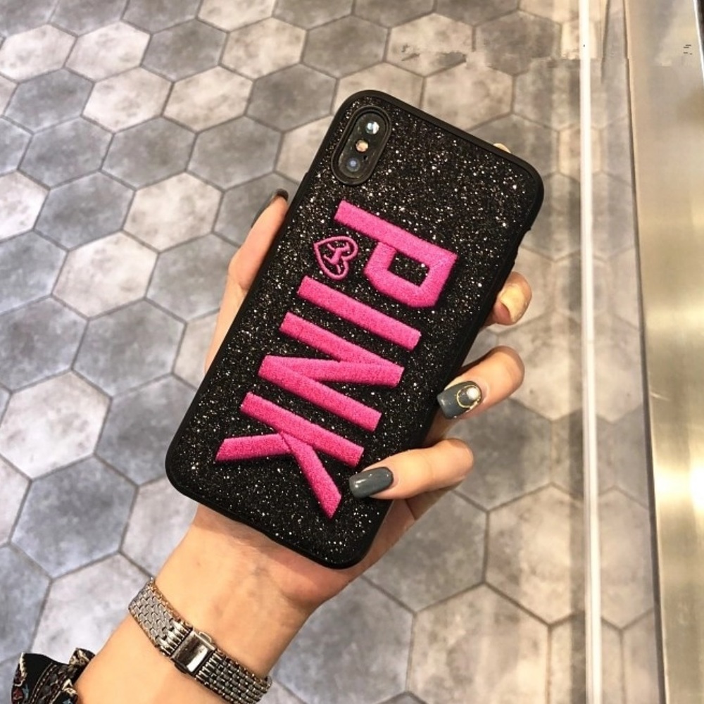 Pink iPhone cover